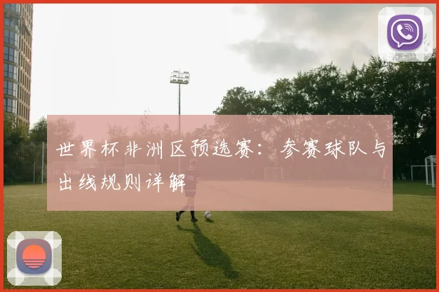 世界杯非洲区预选赛：参赛球队与出线规则详解